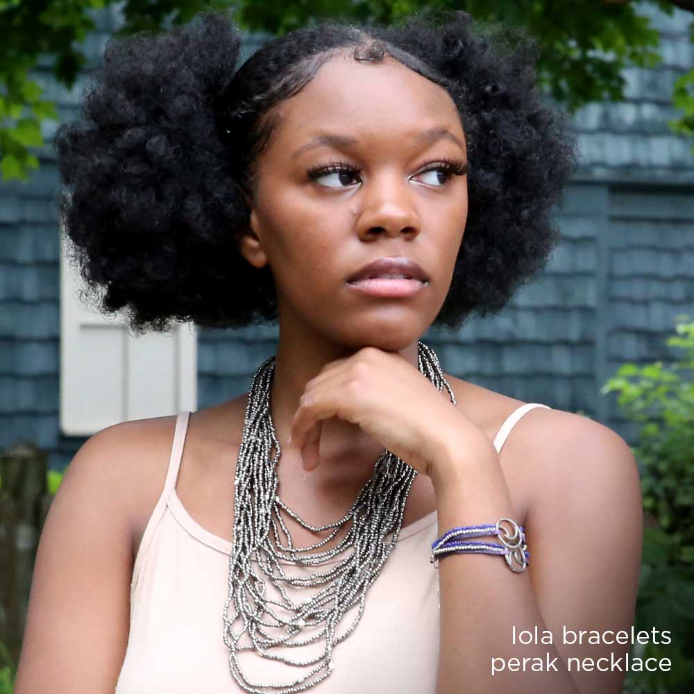Lola Bracelet - Violet Cobalt