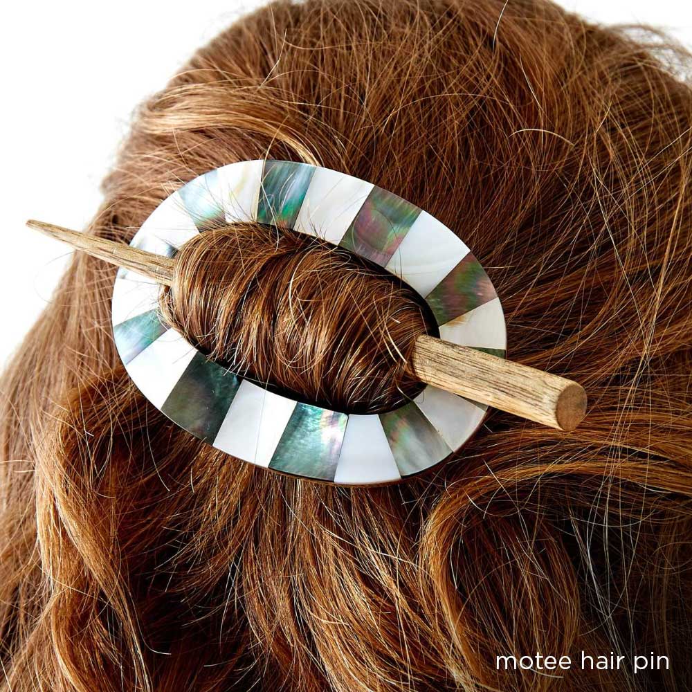 Motee Hair Pin - Abalone