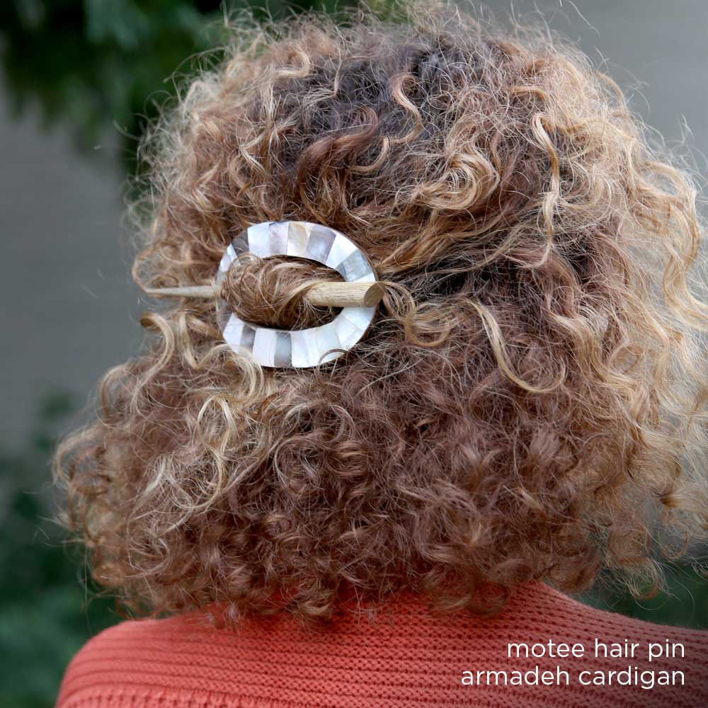 Motee Hair Pin - Abalone
