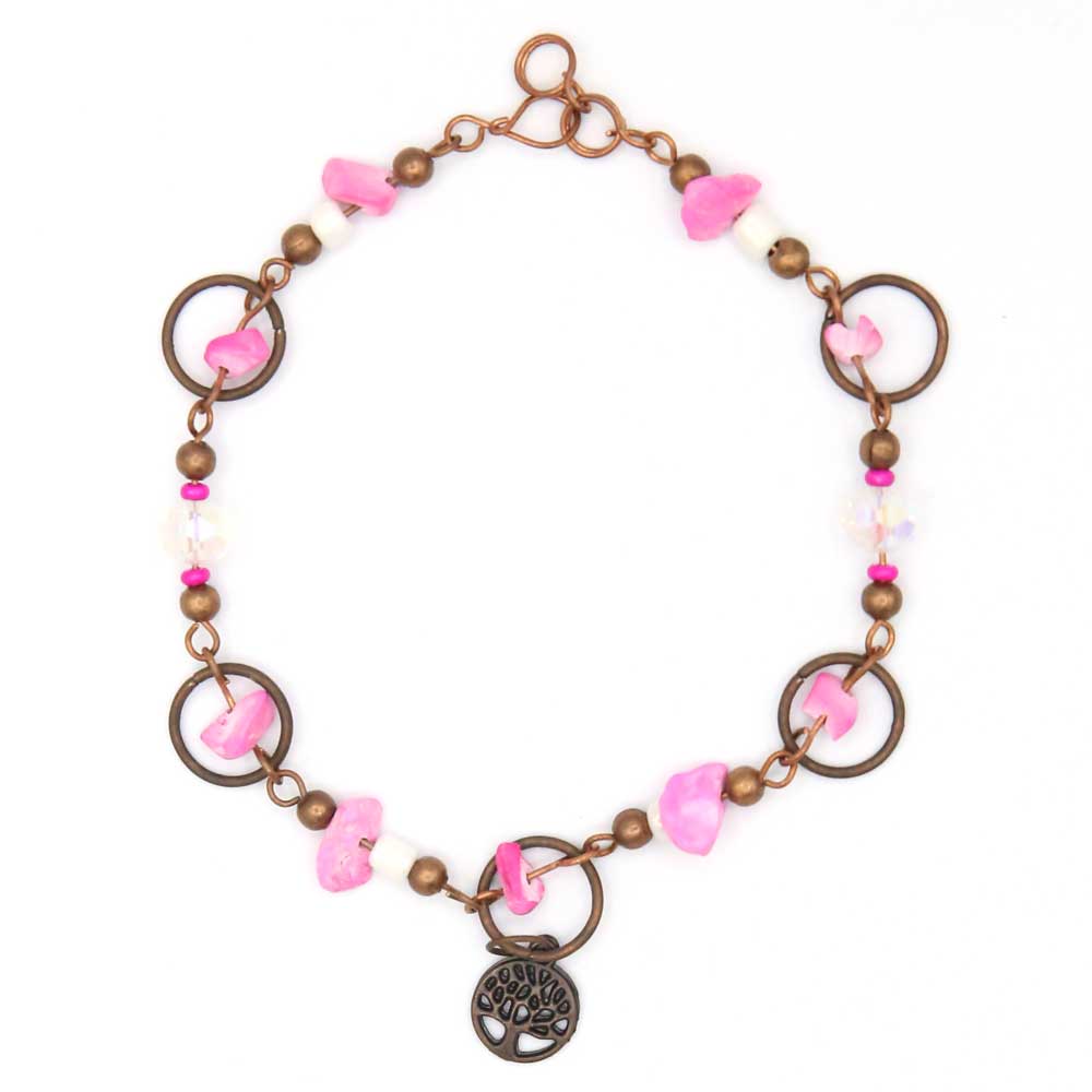 Familia Bracelet - Berry Pink