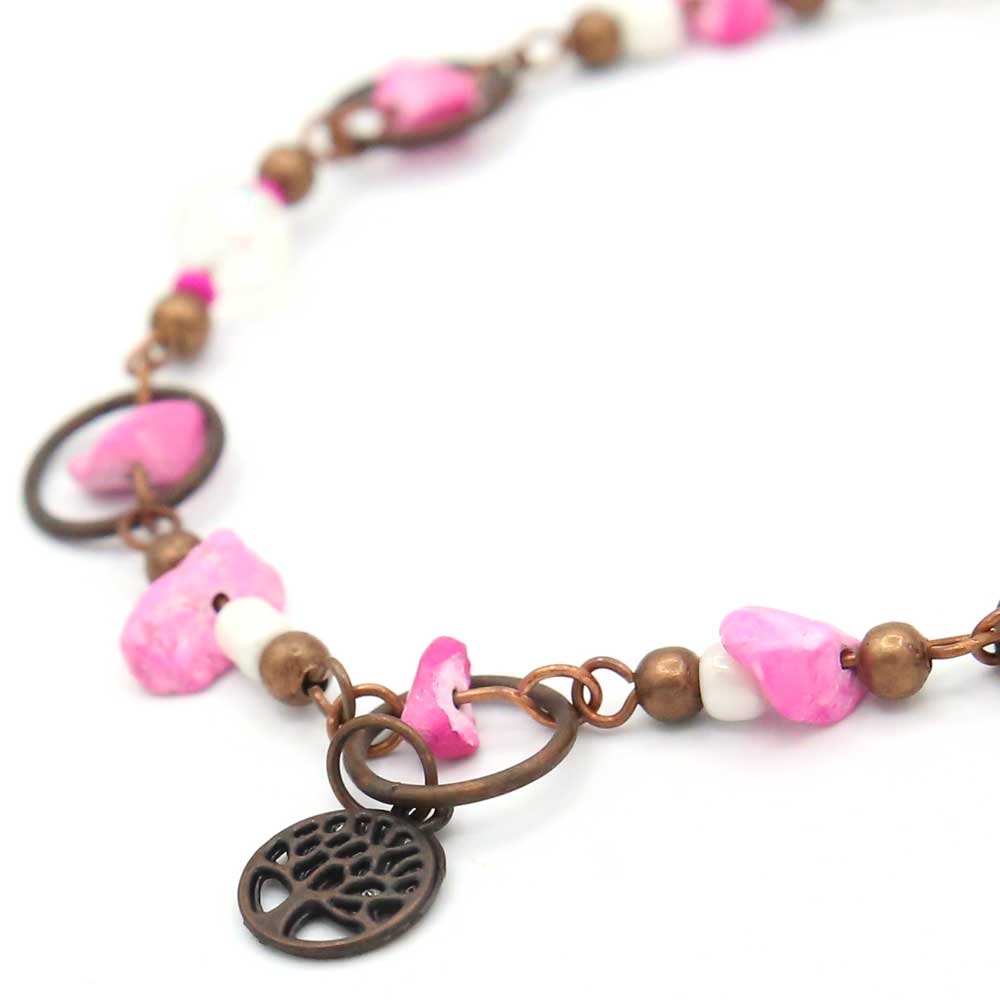 Familia Bracelet - Berry Pink