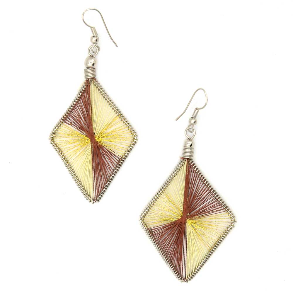 Festi Earrings - Golden Fields