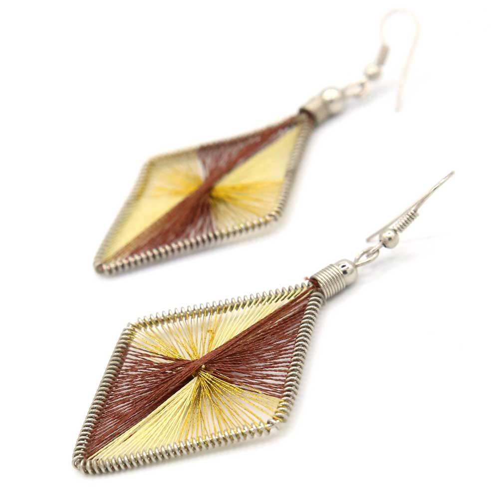 Festi Earrings - Golden Fields