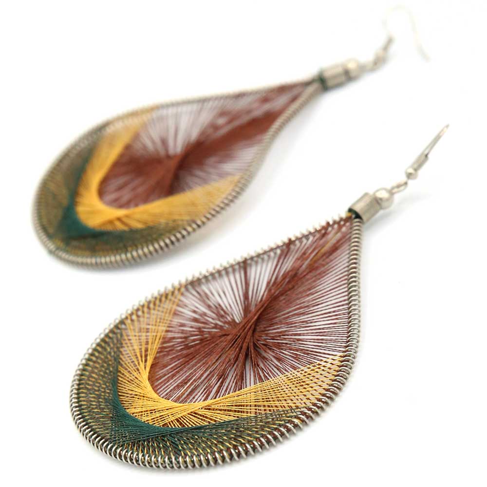 Lagri Earrings - Natural Earth