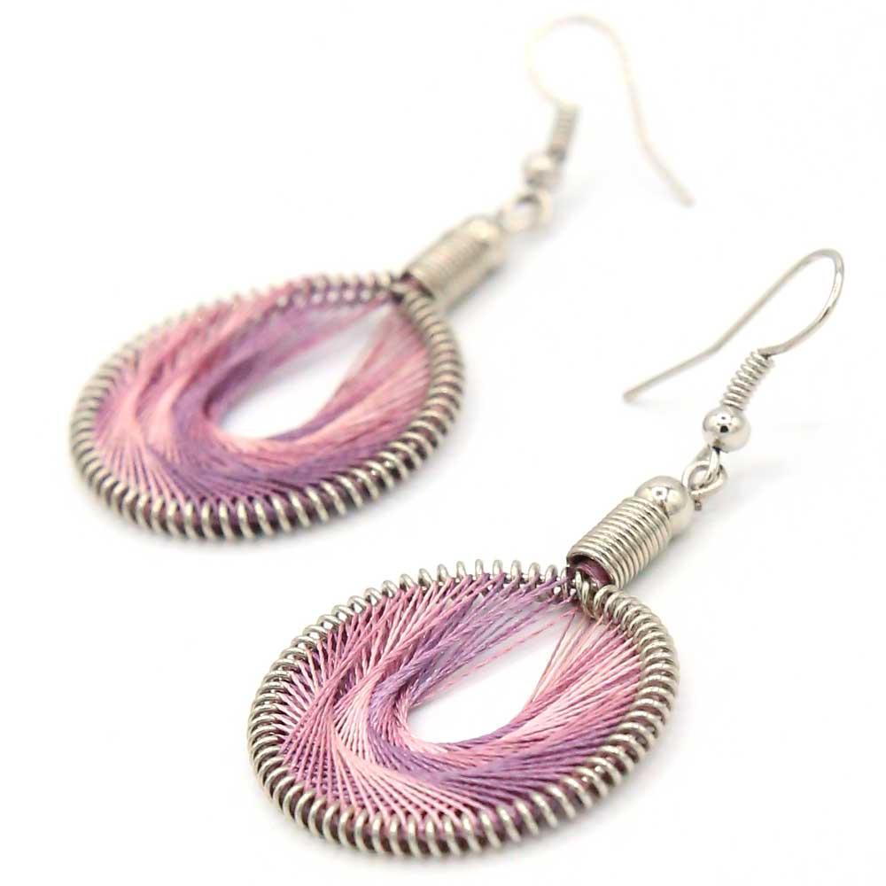 Marca Earrings - Soft Lavender