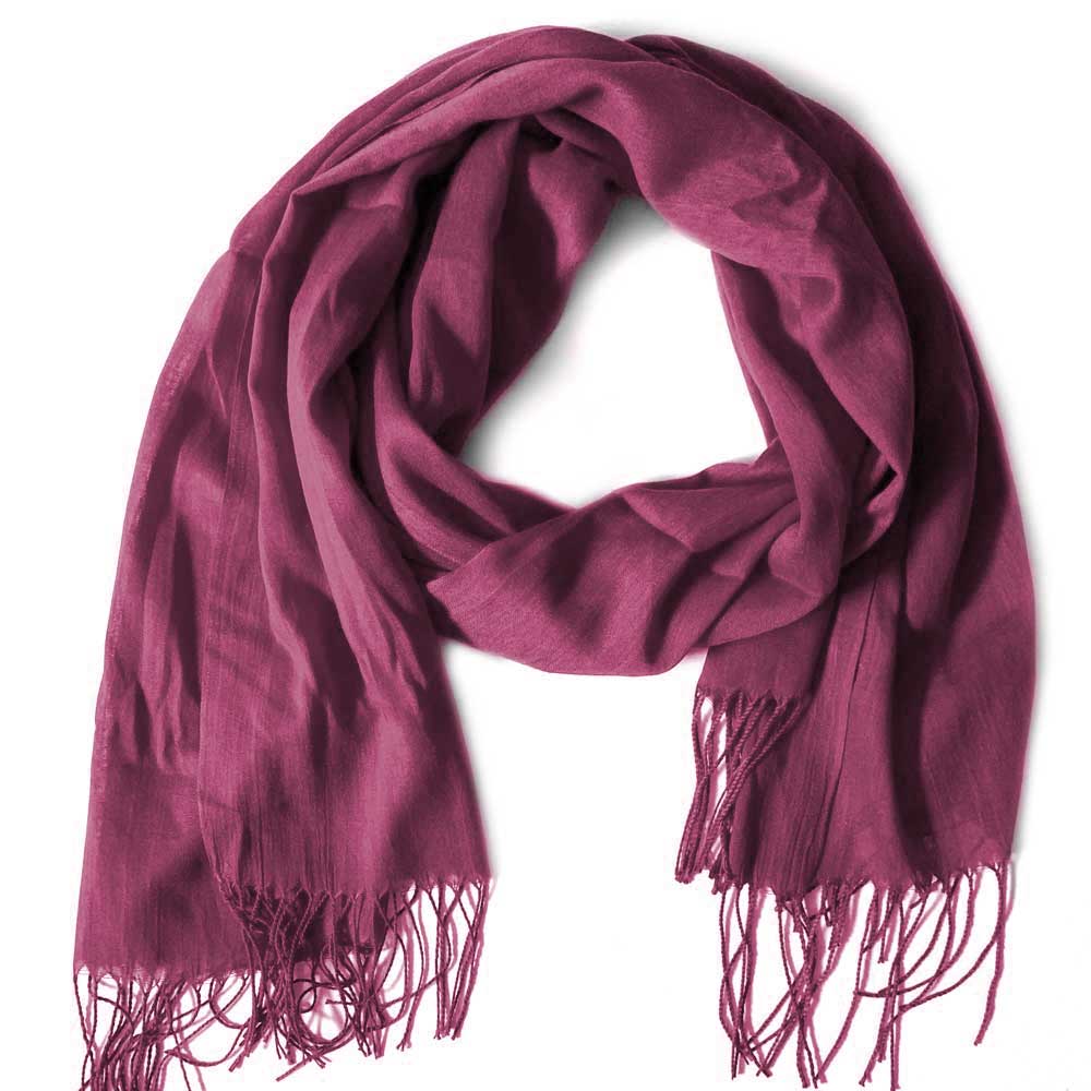 Pashmina Scarf - Maroon Berry