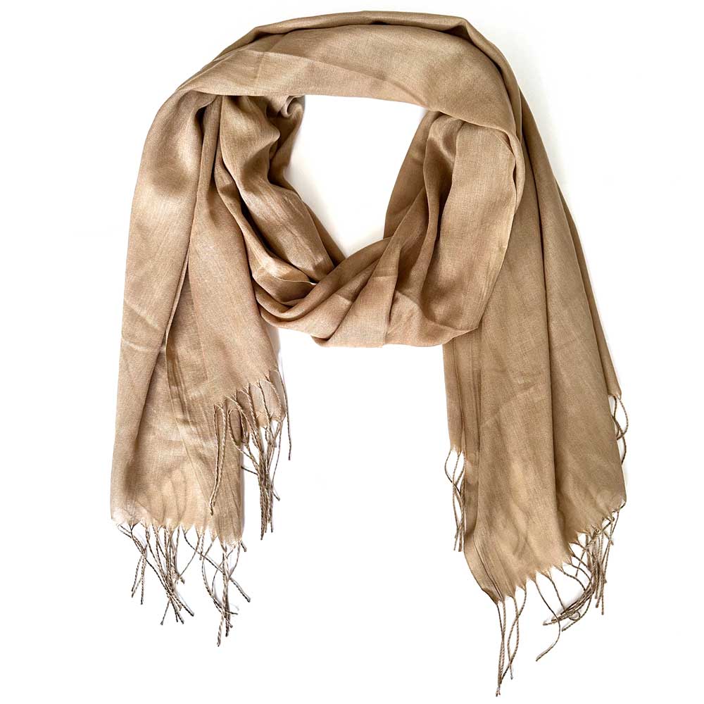 Pashmina Scarf - Taupe