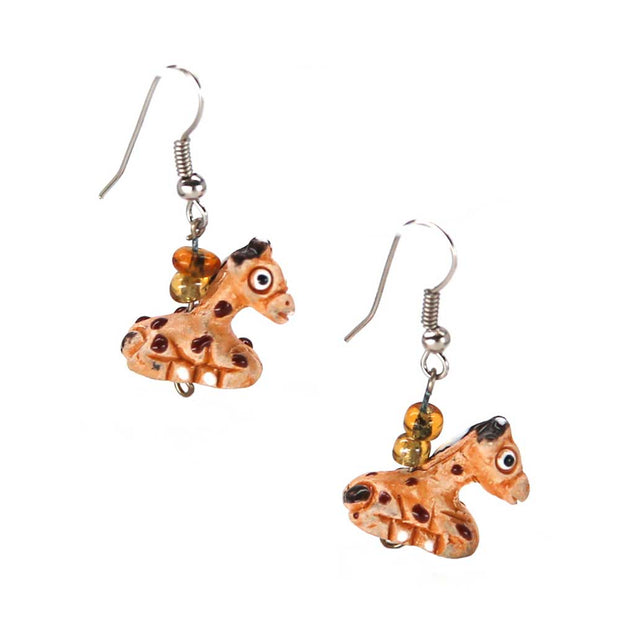 Nora Giraffe Earrings