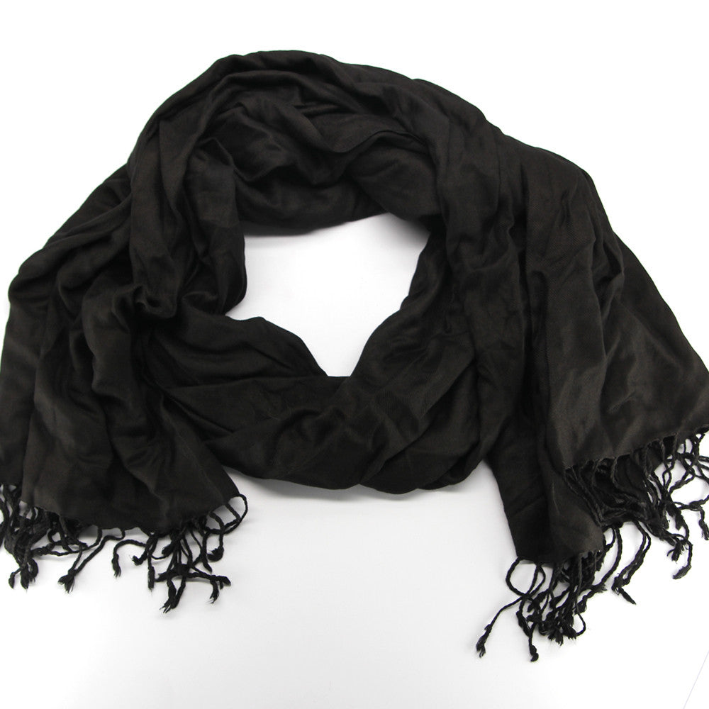 Pashmina Scarf - Ebony