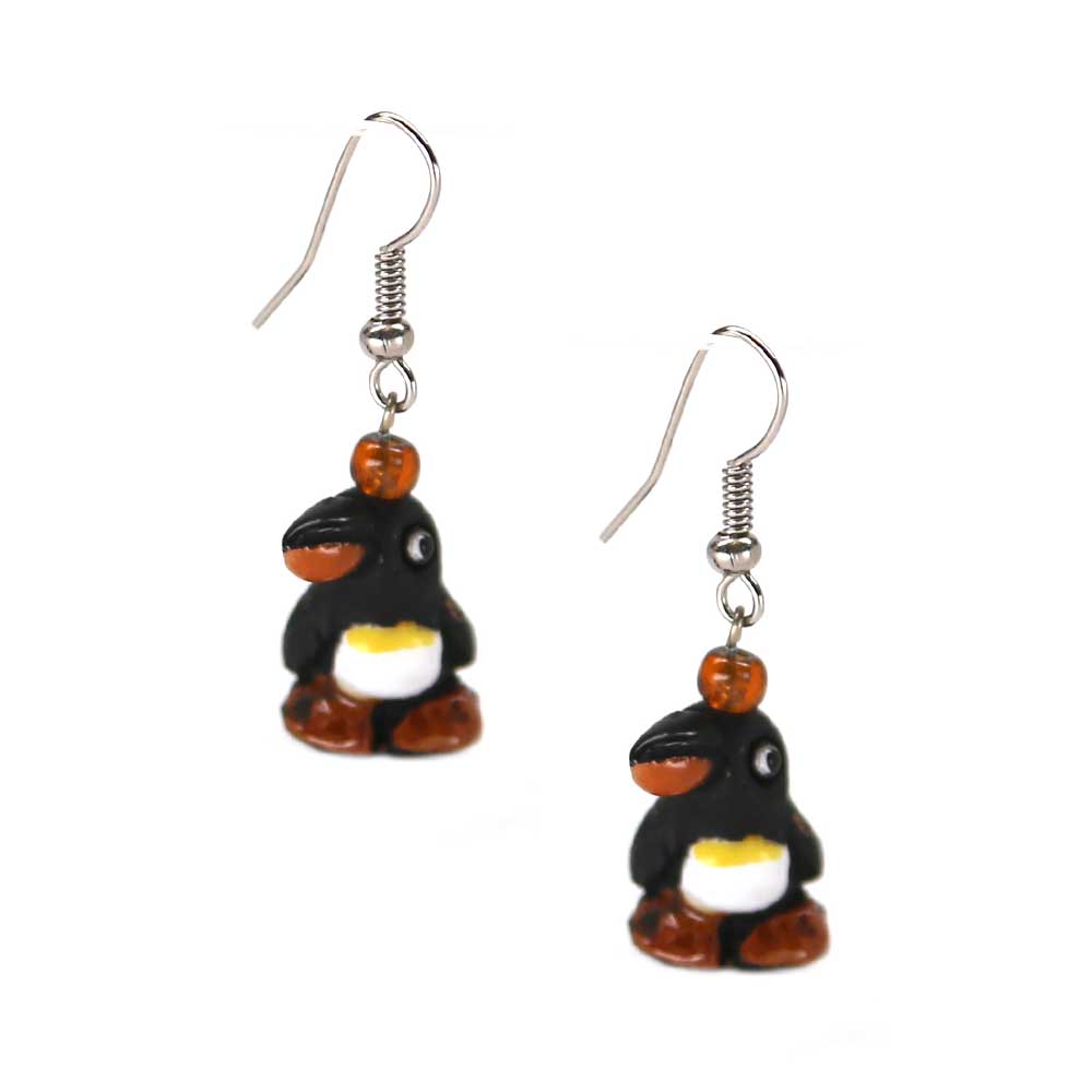 Hobson Penguin Earrings