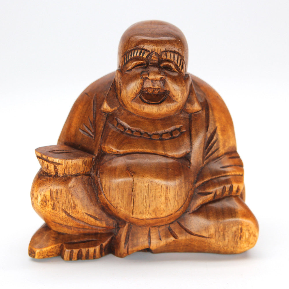 Laughing Buddha Carving